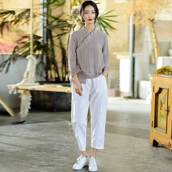 literature and art cotton hemp women's wear 2021 spring radish pants high waist slim loose nine point harlan casual, Black;white
literature and art cotton hemp women's wear 2021 spring radish pants high waist slim loose nine point harlan casual, Black;white
