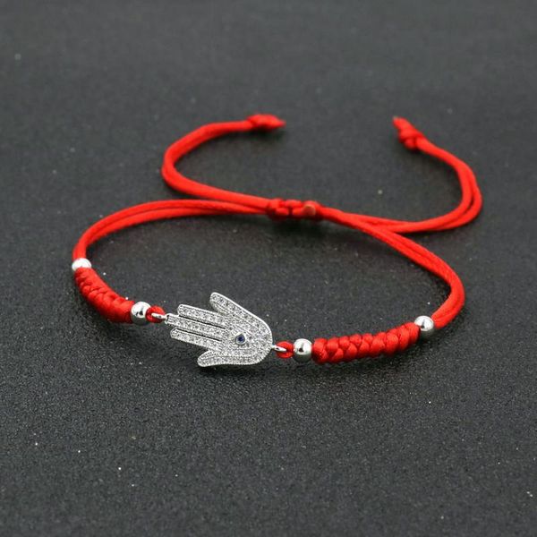 charm bracelets minimalism copper micro cz hamsa hand bracelet for women red thread rope braiding gold men silver color jewelry gift, Golden;silver
charm bracelets minimalism copper micro cz hamsa hand bracelet for women red thread rope braiding gold men silver color jewelry gift, Golden;silver