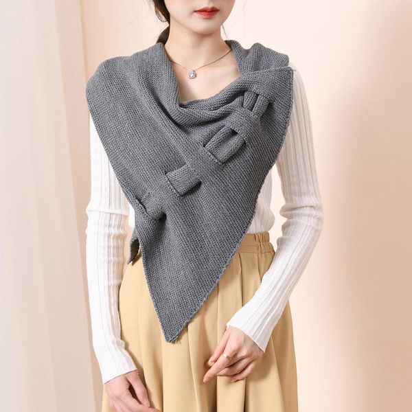 bow ties design fake collar warmer capelet for women knitted shirt false scarf woman detachable scarves, Black;gray
bow ties design fake collar warmer capelet for women knitted shirt false scarf woman detachable scarves, Black;gray