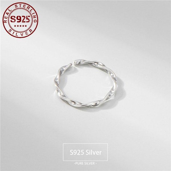 cluster rings real 925 sterling silver ring for women wavy texture resizable anniversaries bride wedding jewelry accessories, Golden;silver
cluster rings real 925 sterling silver ring for women wavy texture resizable anniversaries bride wedding jewelry accessories, Golden;silver
