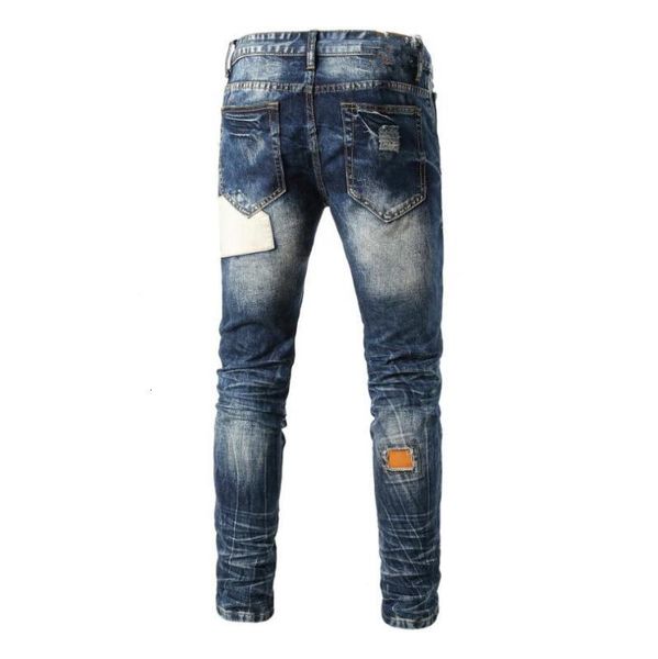 men hole ripped hip hop fashion design men's biker jeans male destroyed frayed slim denim pants streetwear w719, Blue
men hole ripped hip hop fashion design men's biker jeans male destroyed frayed slim denim pants streetwear w719, Blue