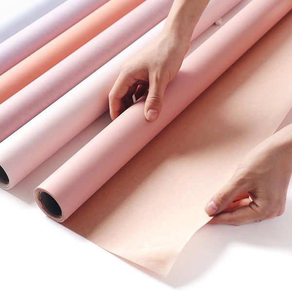 solid colortwo-color kraft papera bout 60cm*9m wrapper roll series bouquet flowers gift valentine's day florist materials wrap
solid colortwo-color kraft papera bout 60cm*9m wrapper roll series bouquet flowers gift valentine's day florist materials wrap