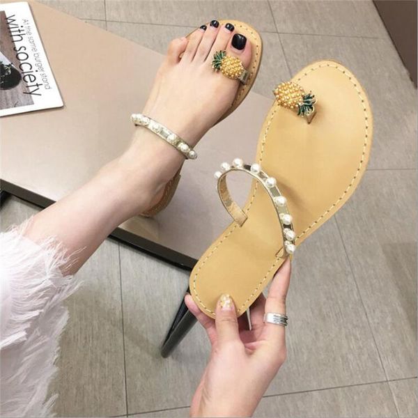 slippers 2021 summer female pearl pineapple casual sandals and women set toe one pedal fashion beach flip flops, Black
slippers 2021 summer female pearl pineapple casual sandals and women set toe one pedal fashion beach flip flops, Black