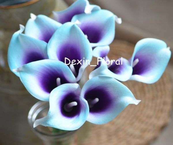 aqua blue purple picasso calla lilies real touch flowers for silk wedding bouquets, decorations artificial lily decorative & wreaths
aqua blue purple picasso calla lilies real touch flowers for silk wedding bouquets, decorations artificial lily decorative & wreaths