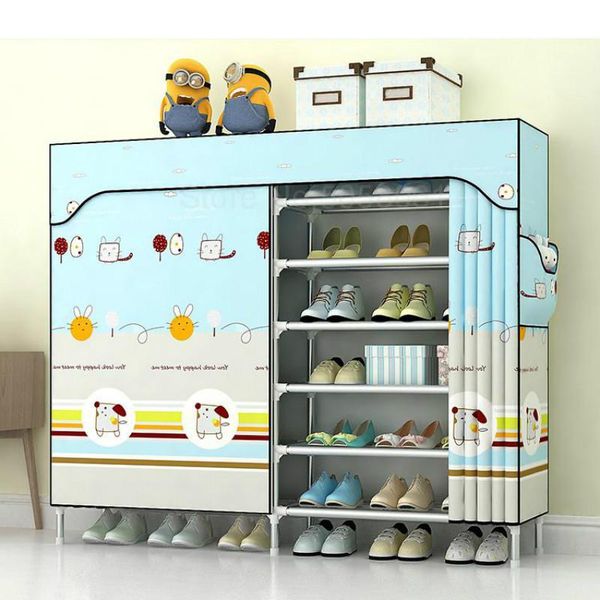 clothing & wardrobe storage shoe rack multi-layer cabinet home simple door oxford cloth dormitory dust economy
clothing & wardrobe storage shoe rack multi-layer cabinet home simple door oxford cloth dormitory dust economy