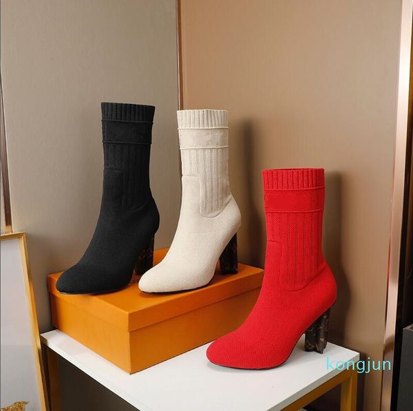 designer- fashion woman boots lady sock booties fashionable comfortable leather presbyopia martin boot heel height 9cm size 35-42, Black
designer- fashion woman boots lady sock booties fashionable comfortable leather presbyopia martin boot heel height 9cm size 35-42, Black