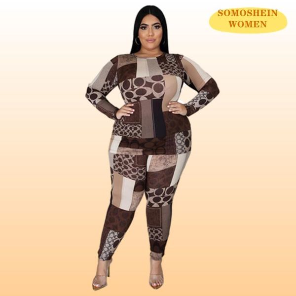 plus size tracksuits somoshein women's clothing 5xl patchwork two piece set elastic pant sets casual homewear wholesale items, Black
plus size tracksuits somoshein women's clothing 5xl patchwork two piece set elastic pant sets casual homewear wholesale items, Black