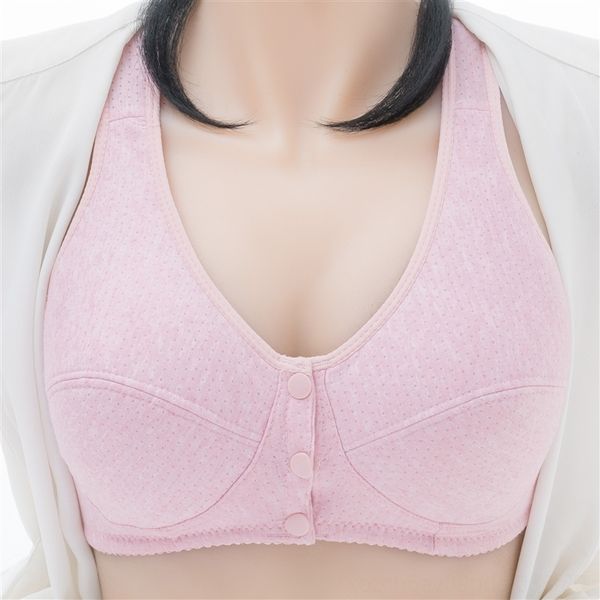 c3z9 smooth front button women's soft cotton vest type bra underwearmiddle-aged and elderly bra women's underwear large size no st, Red;black
c3z9 smooth front button women's soft cotton vest type bra underwearmiddle-aged and elderly bra women's underwear large size no st, Red;black