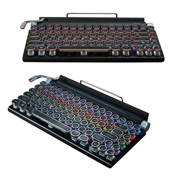 compact color light keyboard computer game mechanical luminous punk electroplating knob round friendship keycap keyboards
compact color light keyboard computer game mechanical luminous punk electroplating knob round friendship keycap keyboards