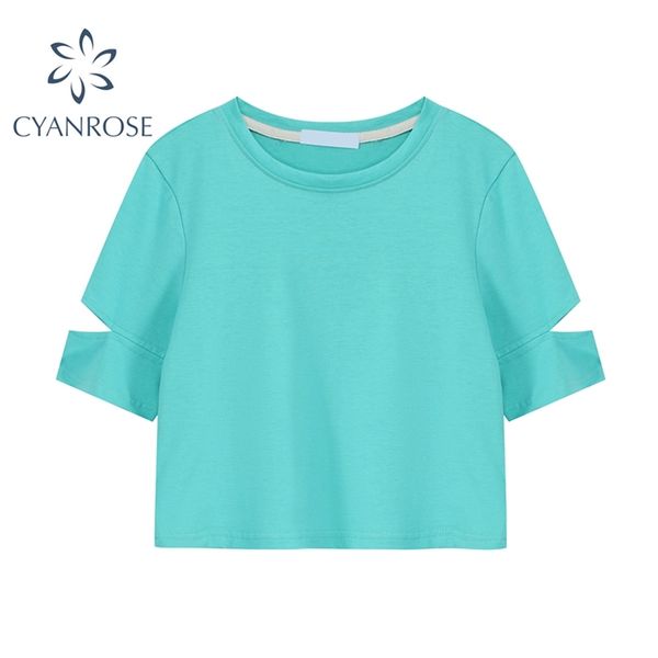 hollow out short sleeve t shirt women's solid crop tees crewneck retro y2k streetwear stylish lady summer female 210430, White
hollow out short sleeve t shirt women's solid crop tees crewneck retro y2k streetwear stylish lady summer female 210430, White