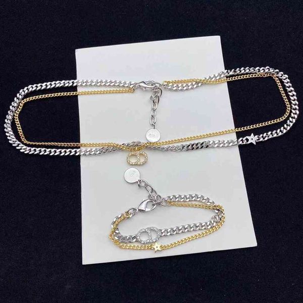 luxury designer fashion necklace dijia / dejia 2021 cd letter diamond inlaid double-layer women's bracelet net red same style, Red;brown
luxury designer fashion necklace dijia / dejia 2021 cd letter diamond inlaid double-layer women's bracelet net red same style, Red;brown