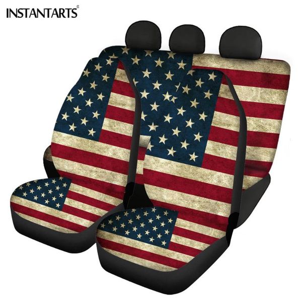 car seat covers instantarts american flag 3d pattern brazil washable universal front/back cover soft interior full set
car seat covers instantarts american flag 3d pattern brazil washable universal front/back cover soft interior full set
