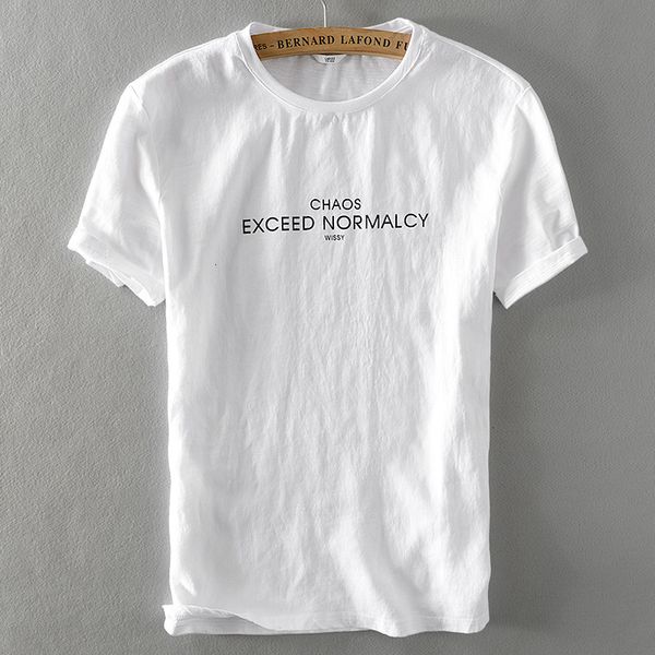 women's t-shirt -vero manga curta t-shirt de algodo e linho costura camisa dos homens marca casuais camisas confortveis t 0g2h, White
women's t-shirt -vero manga curta t-shirt de algodo e linho costura camisa dos homens marca casuais camisas confortveis t 0g2h, White