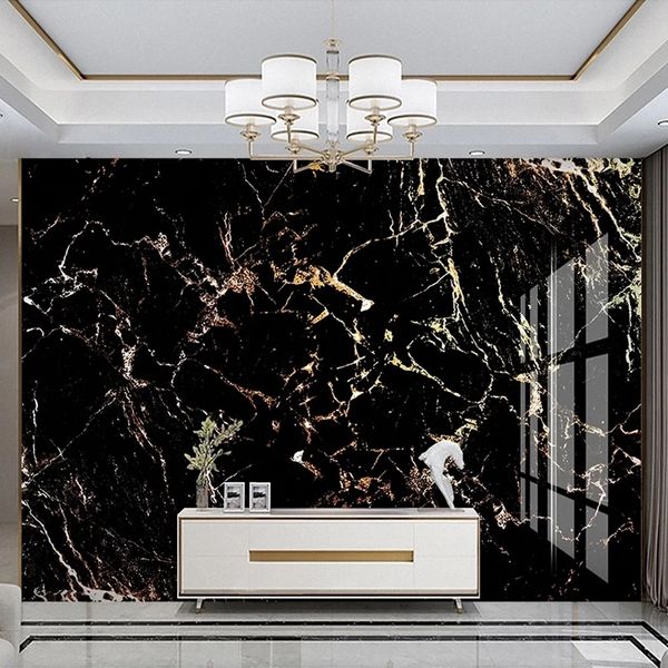 custom 3d wallpaper luxury golden black marble pattern tv background wall living room bedroom canvas painting
custom 3d wallpaper luxury golden black marble pattern tv background wall living room bedroom canvas painting