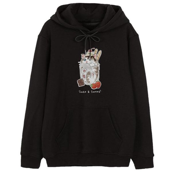 men's hoodies & sweatshirts fahion catbear print men oversized hooded sweatshirt women hip hop hoodie classic hoody pullover clothes, Black
men's hoodies & sweatshirts fahion catbear print men oversized hooded sweatshirt women hip hop hoodie classic hoody pullover clothes, Black