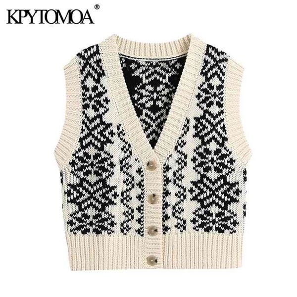 women fashion button-up printed knitted vest sweater vintage v neck sleeveless female waistcoat chic 210420, White
women fashion button-up printed knitted vest sweater vintage v neck sleeveless female waistcoat chic 210420, White