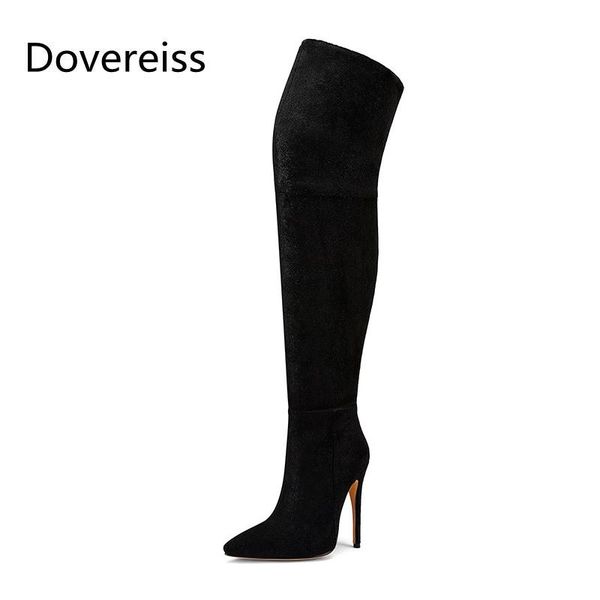 boots dovereiss fashion women's shoes winter concise red stilettos heels zipper over the knee 33-43, Black
boots dovereiss fashion women's shoes winter concise red stilettos heels zipper over the knee 33-43, Black