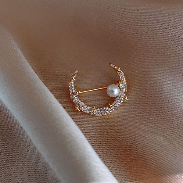 pins, brooches elegant rhinestone moon brooch pin luxury crystal simulated pearl fashion gift, Gray
pins, brooches elegant rhinestone moon brooch pin luxury crystal simulated pearl fashion gift, Gray