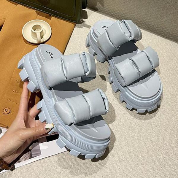 slippers 2021summer casual thick-soled solid color ladies wedge high heel shoes pu leather summer zapatos mujer sandals, Black
slippers 2021summer casual thick-soled solid color ladies wedge high heel shoes pu leather summer zapatos mujer sandals, Black