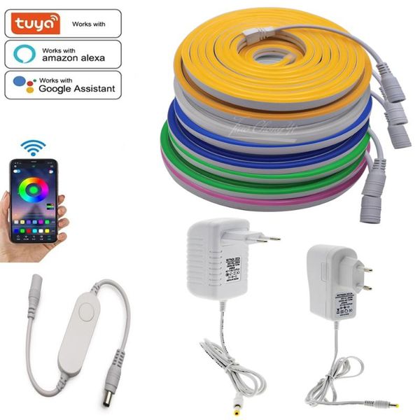 strips tuya wifi wireless controller voice control dc12v flexible neon light 2835 soft tube tape waterproof led
strips tuya wifi wireless controller voice control dc12v flexible neon light 2835 soft tube tape waterproof led