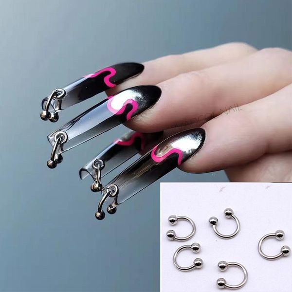 nail art decorations 10pcs/lot metal curve piercing jewelry charms hand drill punk style manicure accessories, Silver;gold
nail art decorations 10pcs/lot metal curve piercing jewelry charms hand drill punk style manicure accessories, Silver;gold