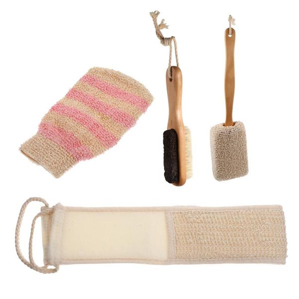 bath accessory set 4 pcs 1 household bathing stick strip practical spa brushes
bath accessory set 4 pcs 1 household bathing stick strip practical spa brushes