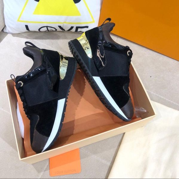 luxury designer sneakers women shoes away casual leather sneaker letter non slip lightweight rubber bottom with box size 35-45, Black
luxury designer sneakers women shoes away casual leather sneaker letter non slip lightweight rubber bottom with box size 35-45, Black