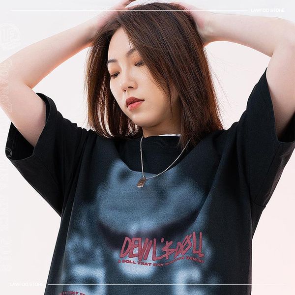 men's t-shirts short sleeve tees shirt hip hop streetwear men summer letters print cotton casual harajuku loose fashion, White;black
men's t-shirts short sleeve tees shirt hip hop streetwear men summer letters print cotton casual harajuku loose fashion, White;black