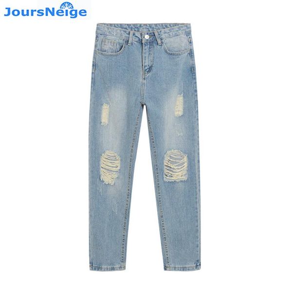 high waist denim jeans women vintage ripped stretch womens harem pants casual fit long trousers cowboy women's, Blue
high waist denim jeans women vintage ripped stretch womens harem pants casual fit long trousers cowboy women's, Blue