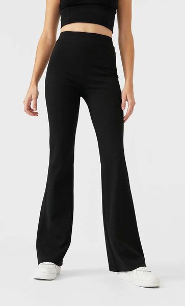 spring and autum female trousers of tall waist elastic cultivate one's morality slightly flared slacks women's pants & capris, Black;white
spring and autum female trousers of tall waist elastic cultivate one's morality slightly flared slacks women's pants & capris, Black;white