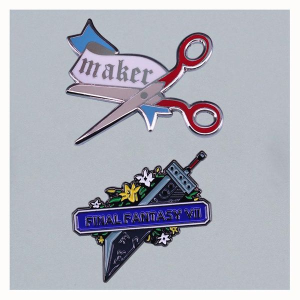 pins, brooches interesting scissors cartoon brooch originality lapel badge denim jacket backpack pin decoration given friends and fans gifts, Gray
pins, brooches interesting scissors cartoon brooch originality lapel badge denim jacket backpack pin decoration given friends and fans gifts, Gray