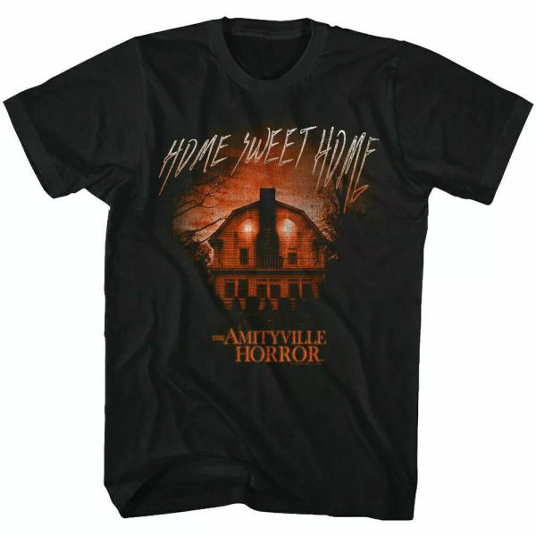 amityville horror get out t shirt licensed horror movie retro classic tee black, White;black
amityville horror get out t shirt licensed horror movie retro classic tee black, White;black