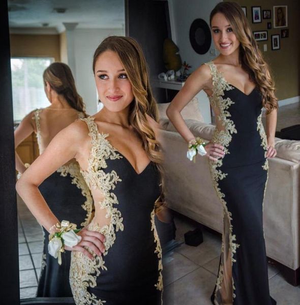 party dresses s 2021 black long prom v neck side gold appliques see-through back floor-length evening gowns vestido de noche, White;black
party dresses s 2021 black long prom v neck side gold appliques see-through back floor-length evening gowns vestido de noche, White;black
