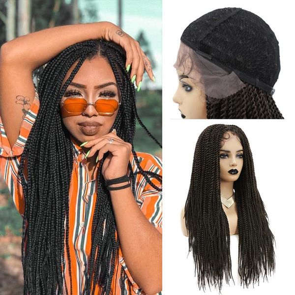 synthetic wigs dan bo african women's heat-resistant cosplay lace wig braid female long hair ombre front, Black
synthetic wigs dan bo african women's heat-resistant cosplay lace wig braid female long hair ombre front, Black
