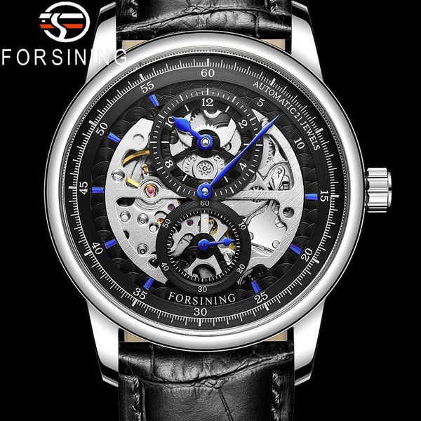 wristwatches forsining automatic mechanical men wristwatch sport skeleton male clock black genuine leather man watch 8228, Slivery;brown
wristwatches forsining automatic mechanical men wristwatch sport skeleton male clock black genuine leather man watch 8228, Slivery;brown