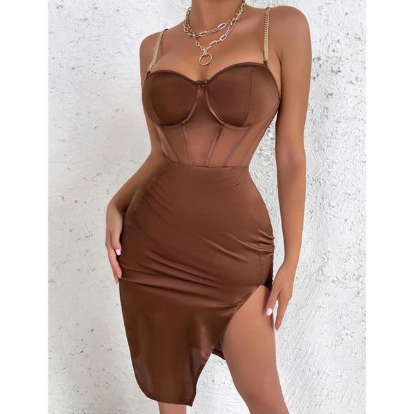 casual dresses summer party club mini dress ladies irregular hem split vestidos women mesh stitching chains sling straps backless bodycon, Black;gray
casual dresses summer party club mini dress ladies irregular hem split vestidos women mesh stitching chains sling straps backless bodycon, Black;gray