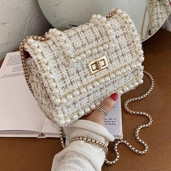 simple woolen pearl chain mini bag women's 2021 style all-match shoulder/crossbody square sling women cross body
simple woolen pearl chain mini bag women's 2021 style all-match shoulder/crossbody square sling women cross body