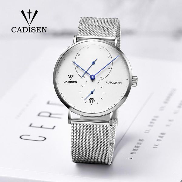 wristwatches cadisen 50m waterproof mechanical men watch fashion casual automatic sports stainless steel clocks, Slivery;brown
wristwatches cadisen 50m waterproof mechanical men watch fashion casual automatic sports stainless steel clocks, Slivery;brown