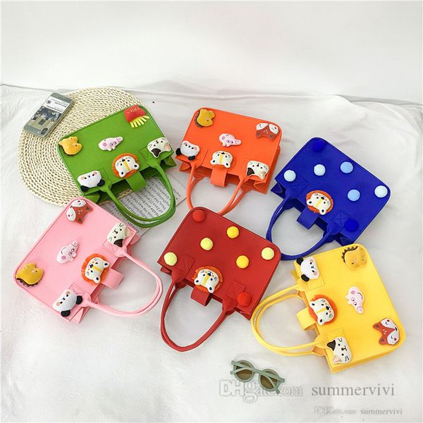 kids candy color woolen handbags girls stereo cartoon animal applique alar single shoulder bag children princess accessoires q3554, Black
kids candy color woolen handbags girls stereo cartoon animal applique alar single shoulder bag children princess accessoires q3554, Black