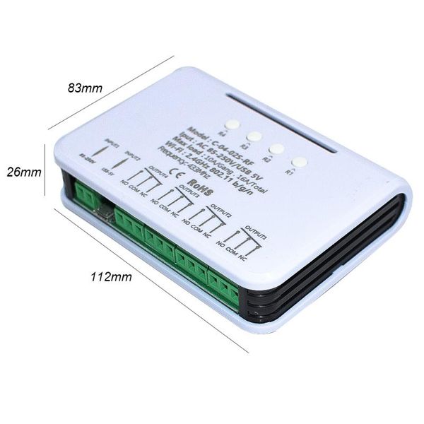 smart home control ewelink jog relay switch 4-way on-off device link can only be voice controlled ac85-250v 10a timing
smart home control ewelink jog relay switch 4-way on-off device link can only be voice controlled ac85-250v 10a timing