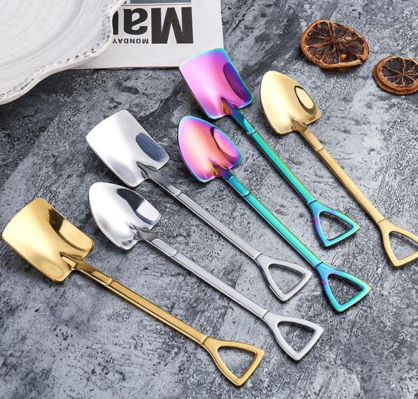 spoons 1pcs stainless steel coffee spoon long handle dessert shovel kid creativity gift ice cream kitchen home mixing tools
spoons 1pcs stainless steel coffee spoon long handle dessert shovel kid creativity gift ice cream kitchen home mixing tools