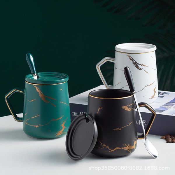 mugs nordic marble pattern ceramic with cover spoon creative pink green black white water coffee tea cups gift modern home decor
mugs nordic marble pattern ceramic with cover spoon creative pink green black white water coffee tea cups gift modern home decor
