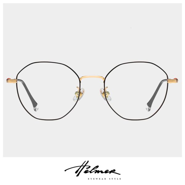 helmer myopia glasses used for blue light anti radiation, and can be equipped with men's trendy gold rimmed flat lens, White;black
helmer myopia glasses used for blue light anti radiation, and can be equipped with men's trendy gold rimmed flat lens, White;black