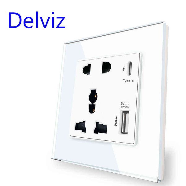 delviz type-c interface socket, universal international,crystal glass panel,wall power usb outlet, 18w 4000ma smart quick charge
delviz type-c interface socket, universal international,crystal glass panel,wall power usb outlet, 18w 4000ma smart quick charge