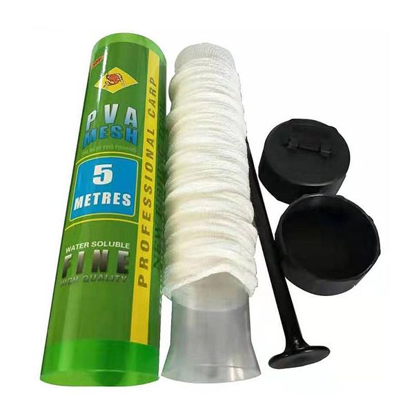 fishing accessories 1pcs 5m water dissolving pva narrow mesh tube net carp feeder lures refill plunger bar tackle
fishing accessories 1pcs 5m water dissolving pva narrow mesh tube net carp feeder lures refill plunger bar tackle