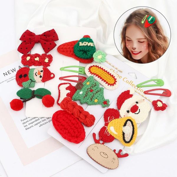 hair accessories lovely snow santa claus christmas tree hairpins clip barrettes, Slivery;white
hair accessories lovely snow santa claus christmas tree hairpins clip barrettes, Slivery;white