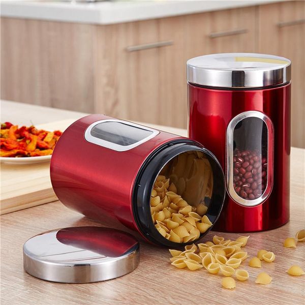storage bottles & jars 1/3pcs tea coffee sugar canisters pots kitchen container tins ye-
storage bottles & jars 1/3pcs tea coffee sugar canisters pots kitchen container tins ye-
