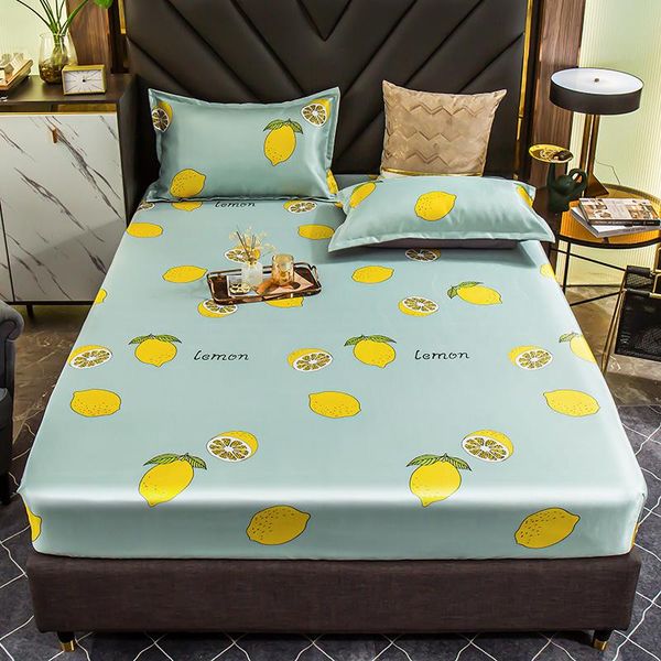 sheets & sets ice silk bed sheet cartoon print simple breathable colorful single cama de casal home products di50cd
sheets & sets ice silk bed sheet cartoon print simple breathable colorful single cama de casal home products di50cd