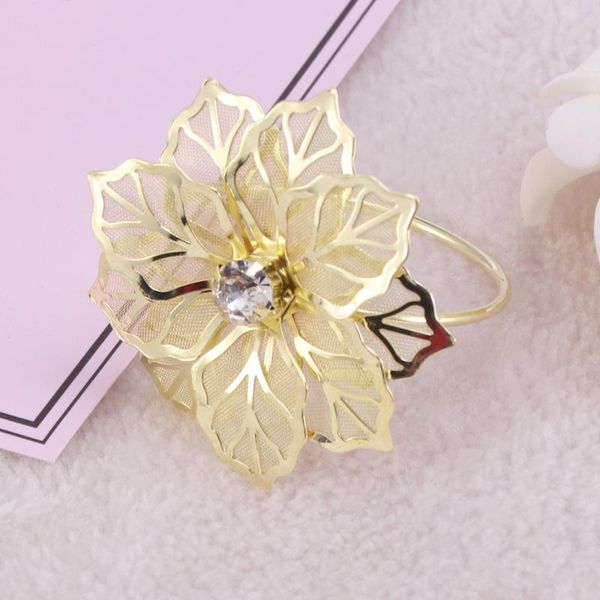 8pcs flower napkin rings decorative holders for wedding banquet dinner party table decoration (golden)
8pcs flower napkin rings decorative holders for wedding banquet dinner party table decoration (golden)