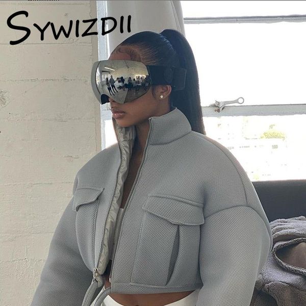 women's jackets sywizdii fall clothes for women mesh plaid coat pocket goth zipper jacket trend solid streetwear vintage turtleneck clo, Black;brown
women's jackets sywizdii fall clothes for women mesh plaid coat pocket goth zipper jacket trend solid streetwear vintage turtleneck clo, Black;brown